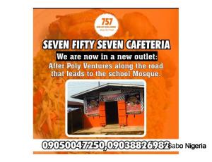seven fifty seven cafeteria (fast food)