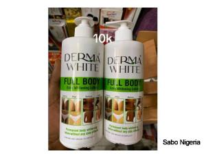 Derma White body cream